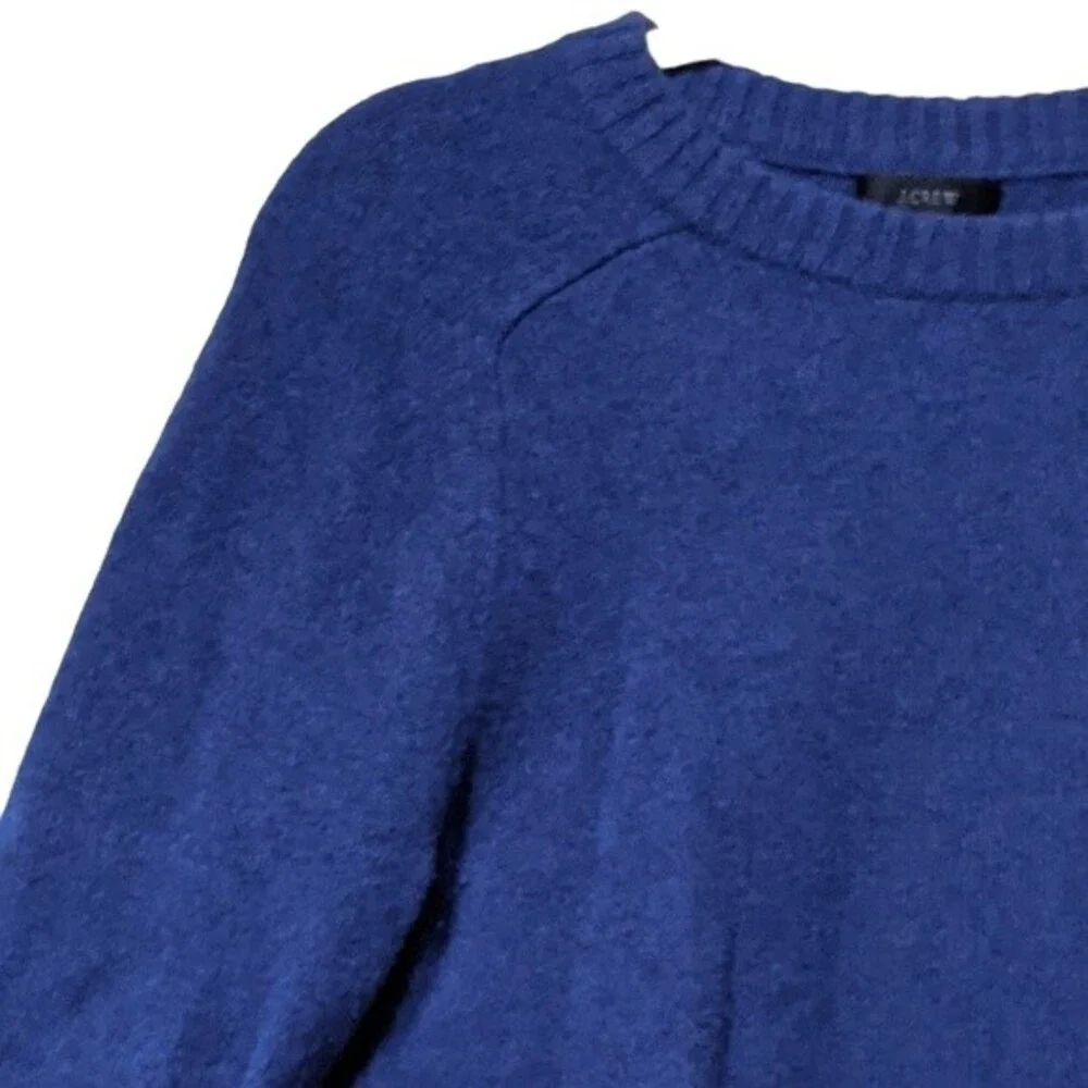 J. Crew wool pullover crew neck sweater violet  size Large